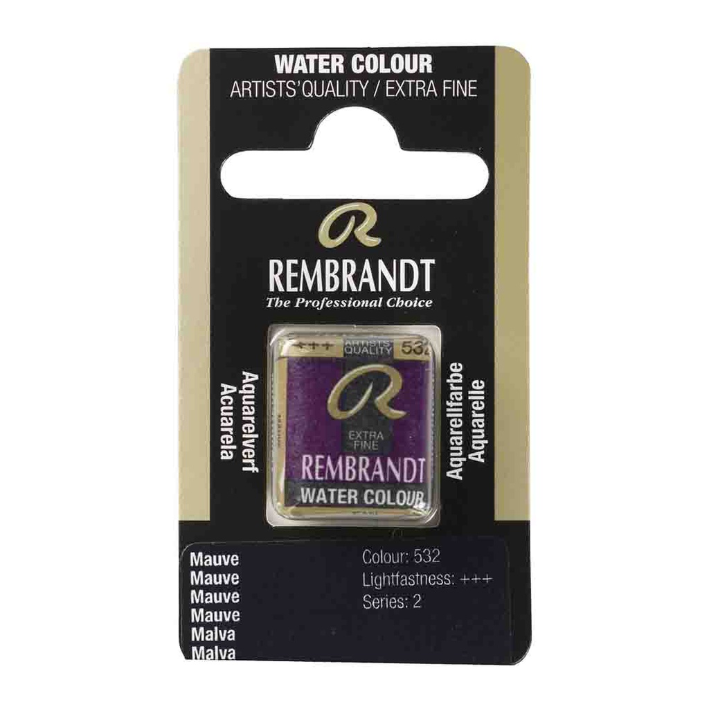 Rembrandt water color   pan  MAUVE