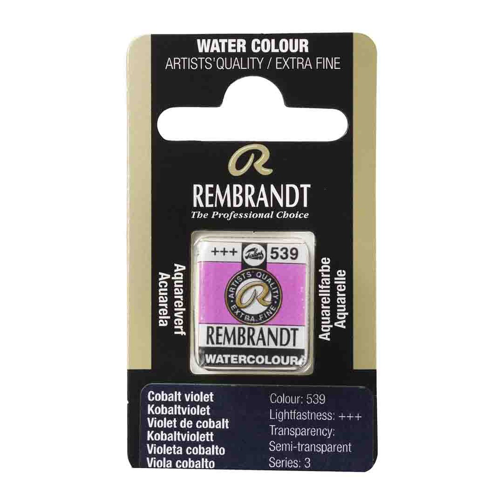 Rembrandt water color   pan  COBALT VIOLET