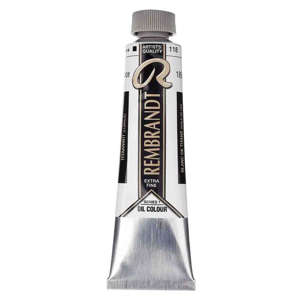 Rembrandt oil color 40ML TITAN.WHITE (L.)