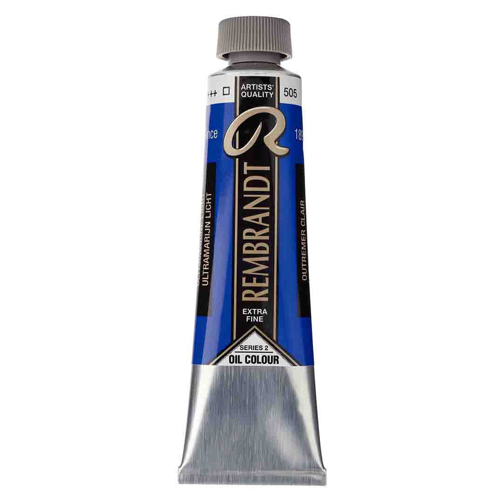 الوان زيتية من رامبرانت 40مل للمحترف   تم تصنيعه بعناية في هولندا Ultramarine Light