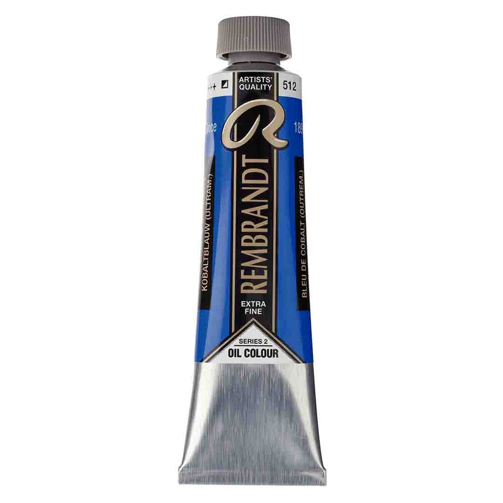 الوان زيتية من رامبرانت 40مل للمحترف   تم تصنيعه بعناية في هولندا Cobalt Blue Ultramarine