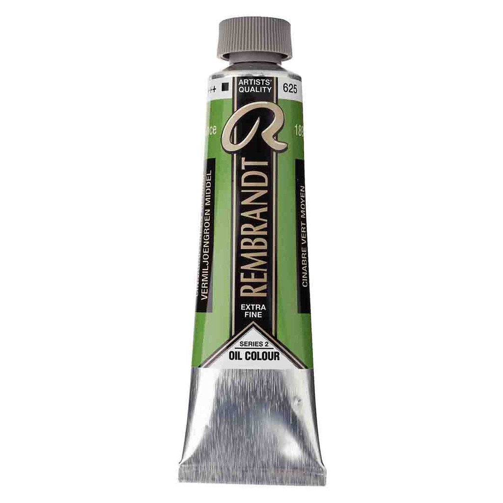 Rembrandt oil color 40ML CINNABAR GREEN MED