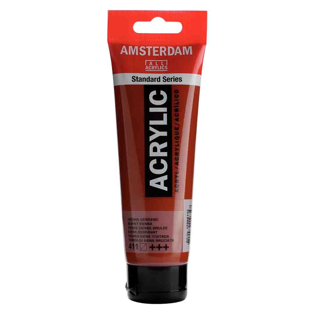 Amsterdam acrylic color  120ML BURNT SIENNA