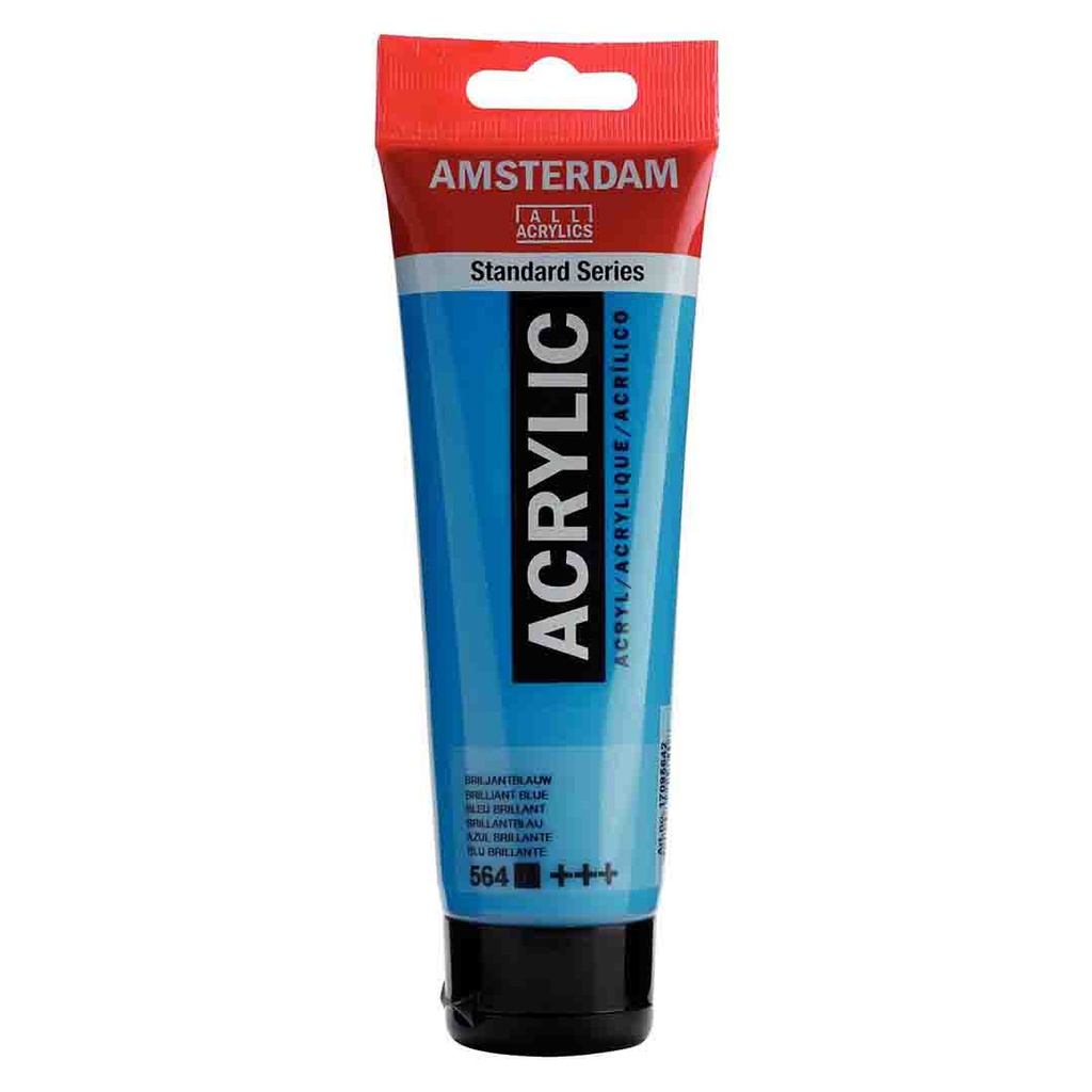 Amsterdam acrylic color  120ML BRILLIANT BLUE