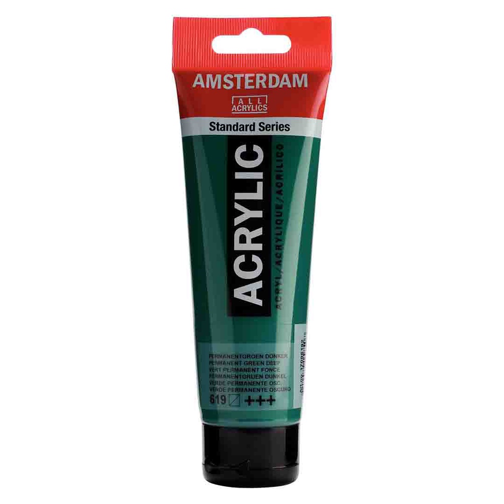 Amsterdam acrylic color  120ML PERM.GREEN DP