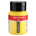 الوان اكريلك عالية الجودة والتماسك ساطعة من شركة امستردام الهولندية 500 مل PRIM.YELLOW