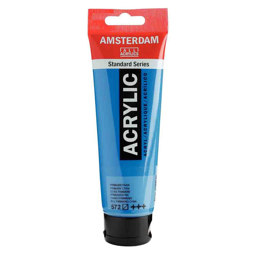 Amsterdam acrylic color  120ML PRIM.CYAN