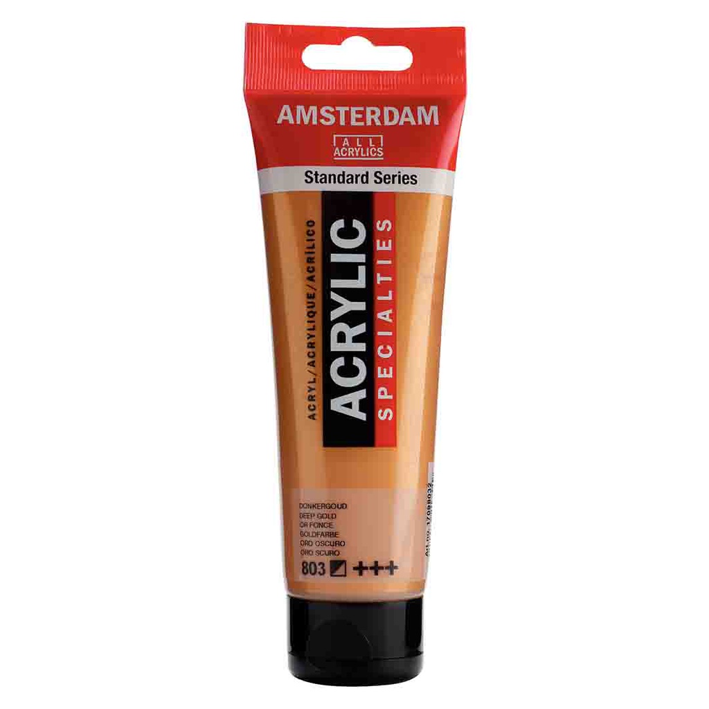 Amsterdam acrylic color  120ML DEEP GOLD