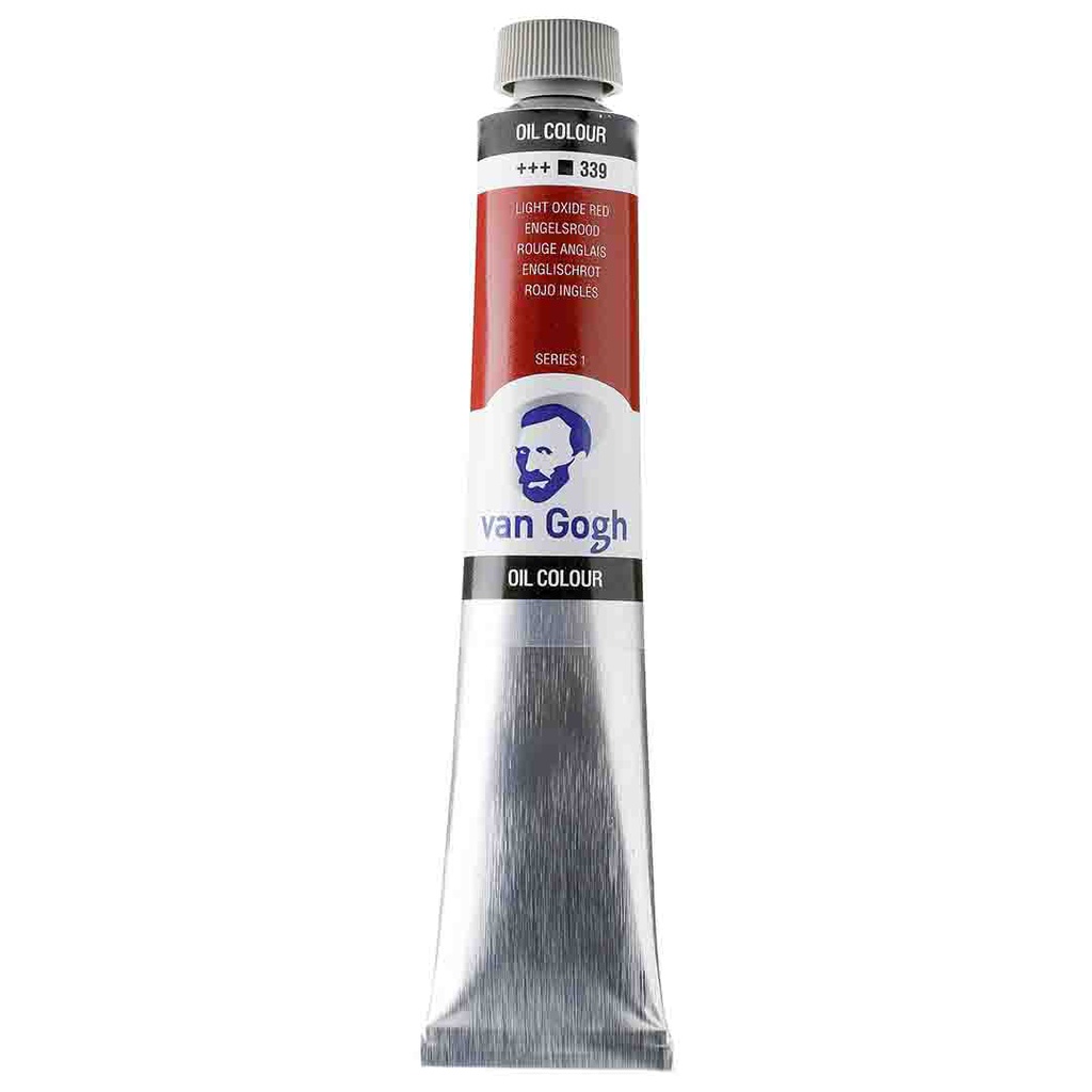 الوان زيتية عالية الجودة من فان جوخ 60 ملي انبوب Light Oxide Red 339