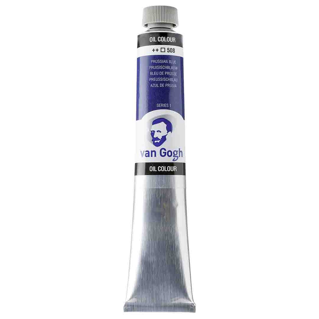 الوان زيتية عالية الجودة من فان جوخ 60 ملي انبوب Prussian Blue 508