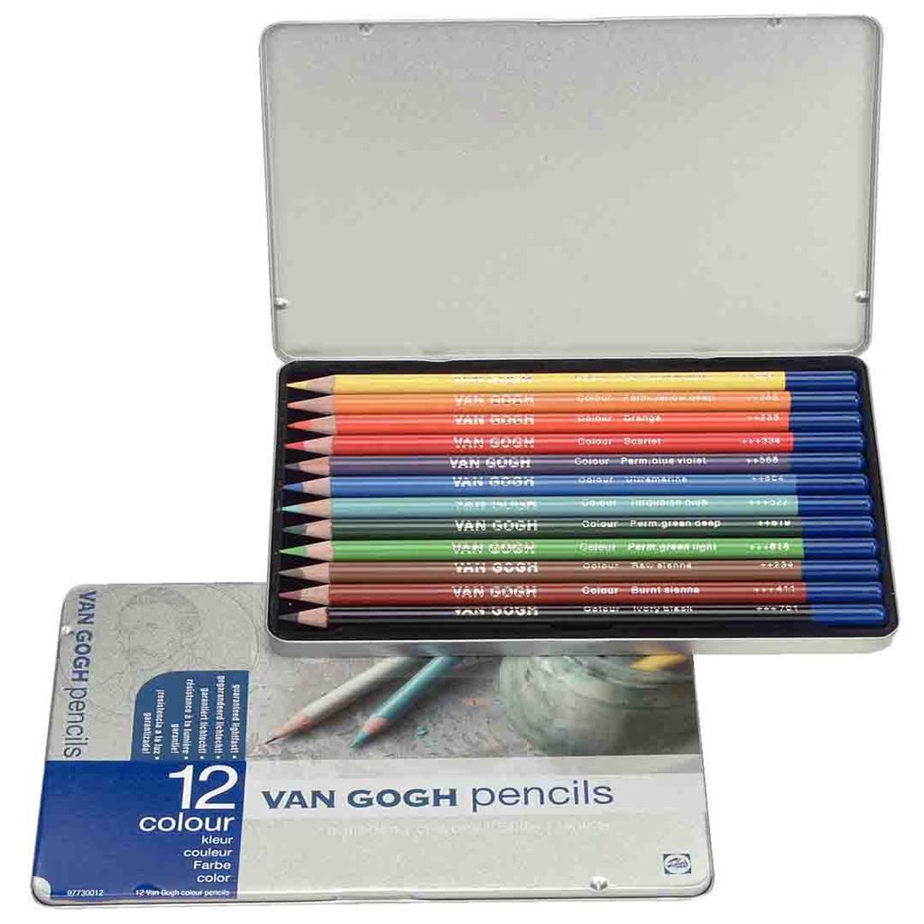 Van Gogh pencils 12 color 