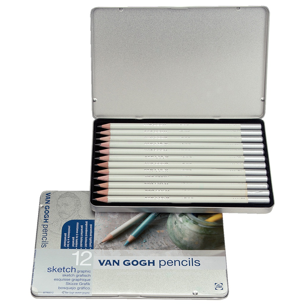 Van Gogh sketch pencil set graphic 12