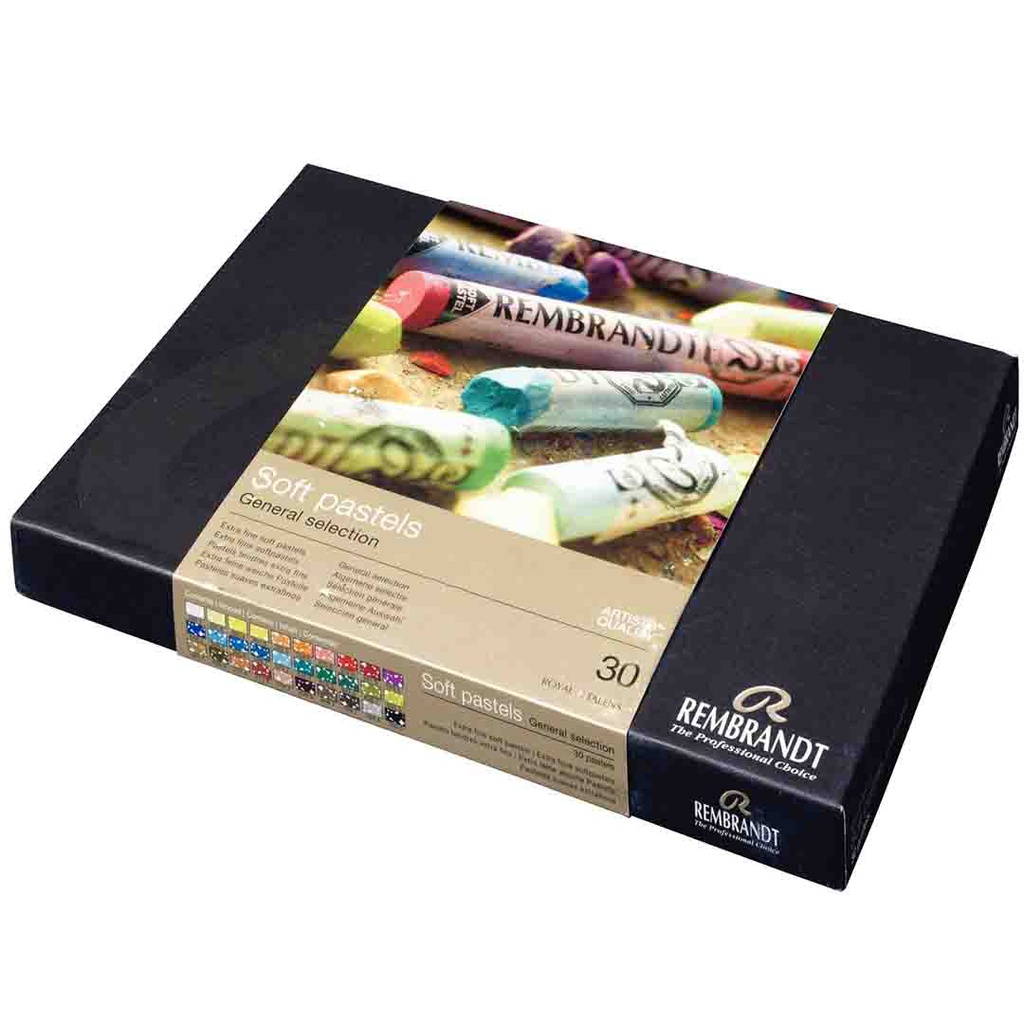 Rembrandt soft pastels  set CARDBOARD 30