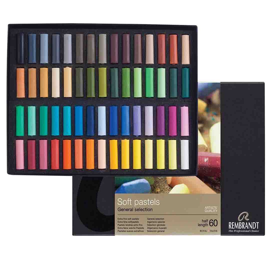 Rembrandt soft pastels  set CARDBOARD 60.5