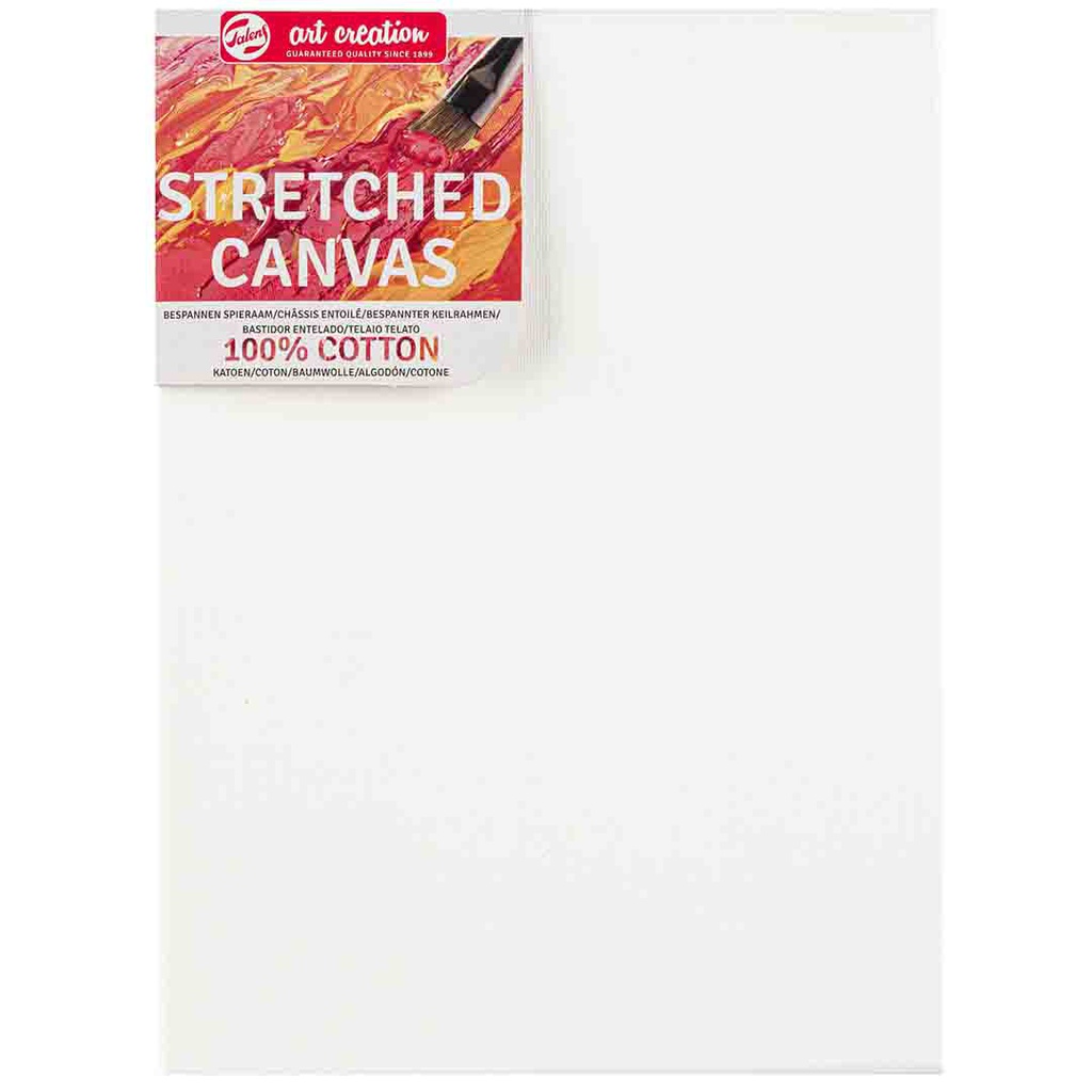 Art Creation Stretched  Canvas 100% Cotton Stapled 18X24 Fsc