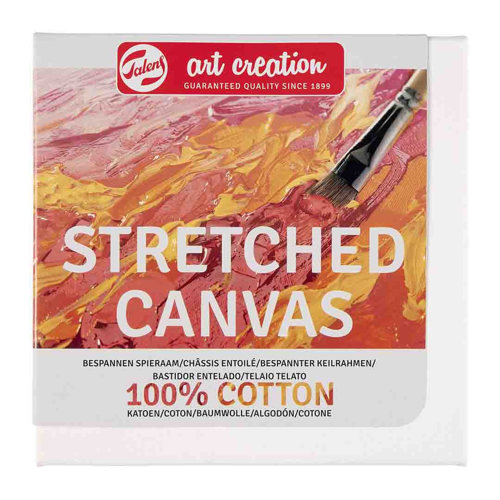 Art Creation Stretched  Canvas 100% Cotton 40 x 40 cm