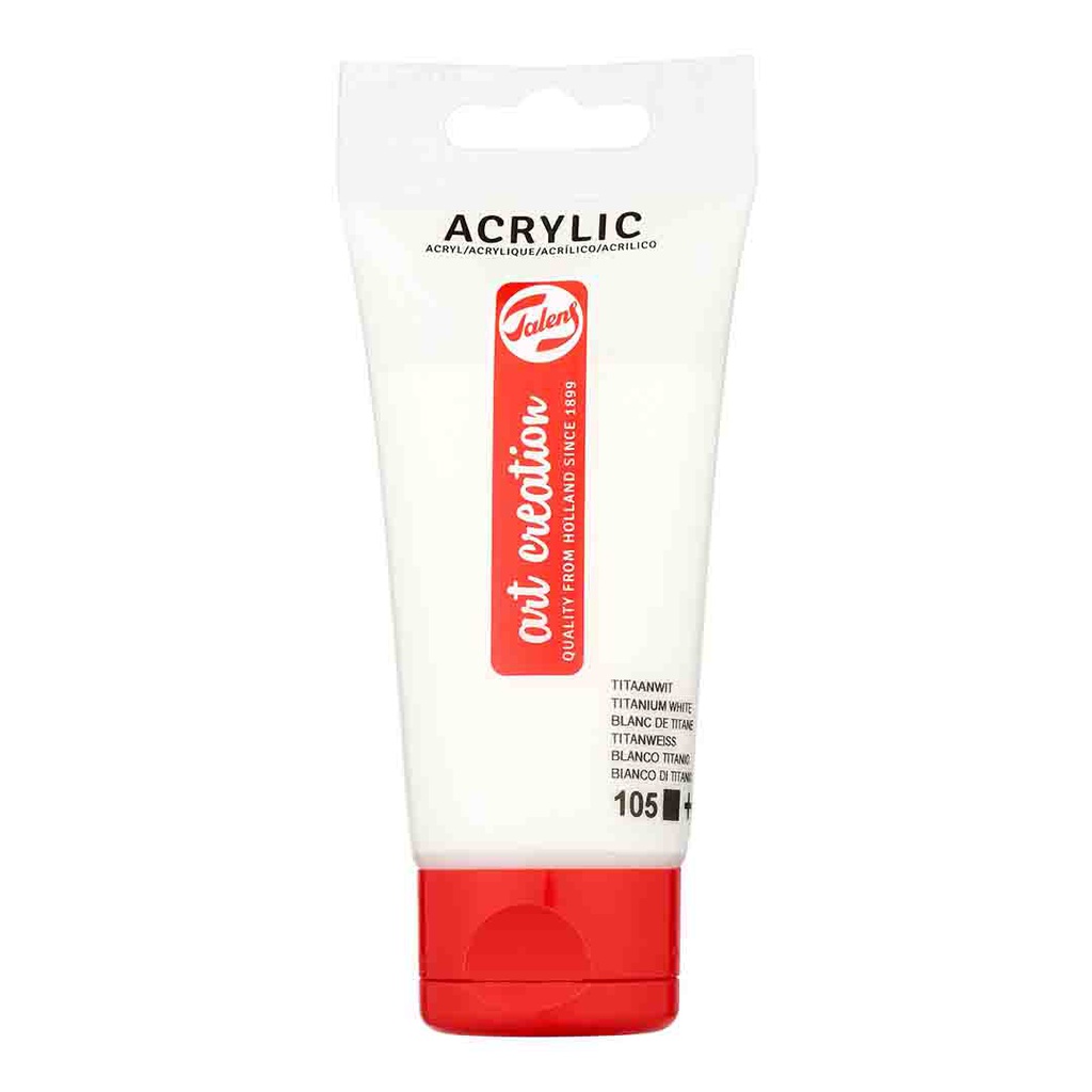 Art Creation acrylic color 75ML TITANIUM WHITE