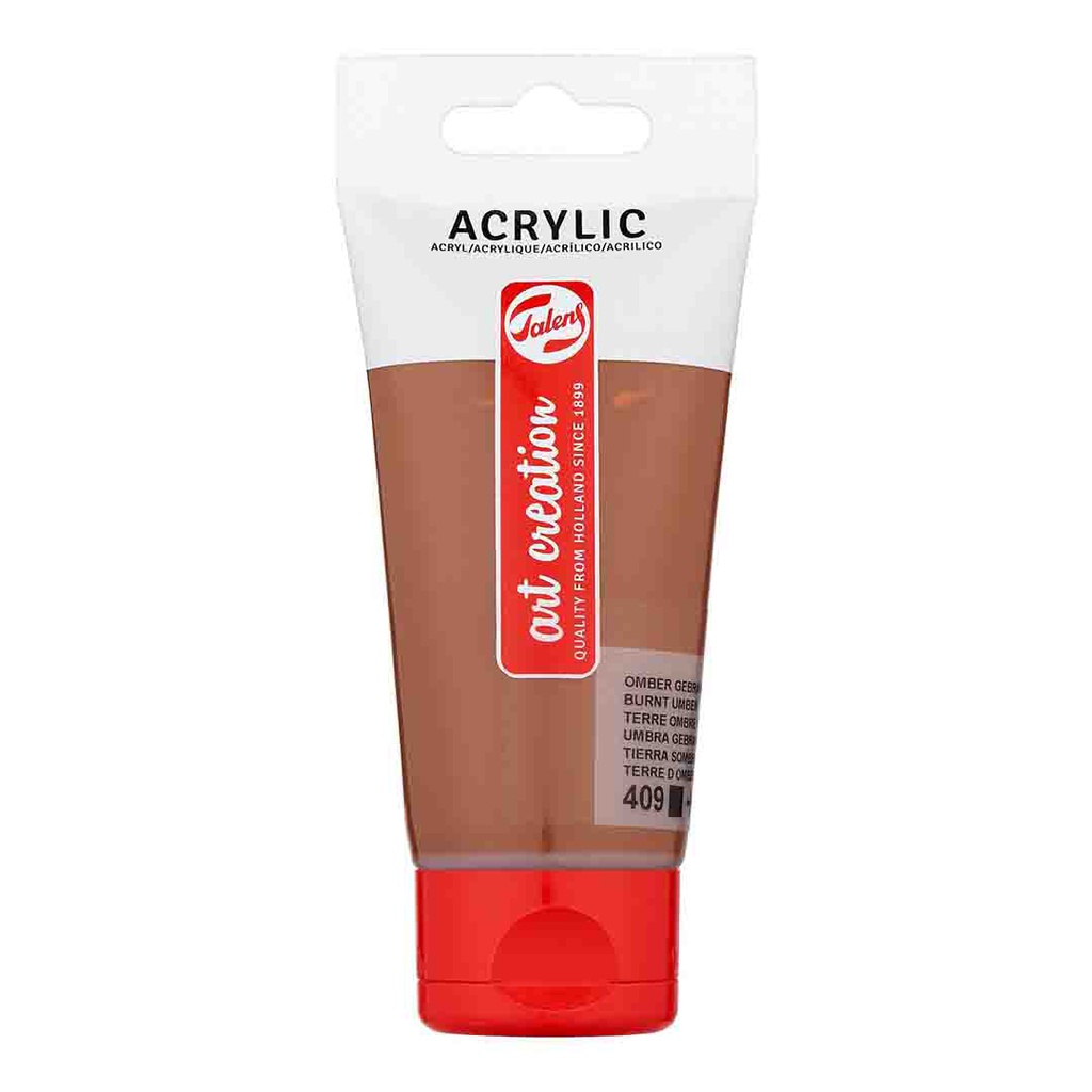 الوان اكريلك ارت كريشين الهولندية 75 مل BURNT UMBER