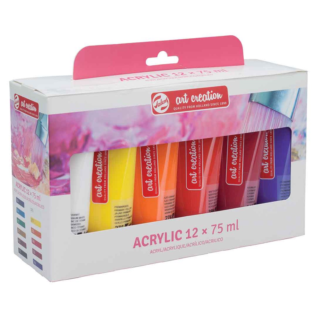 Art Creation acrylic color set 12X75ML