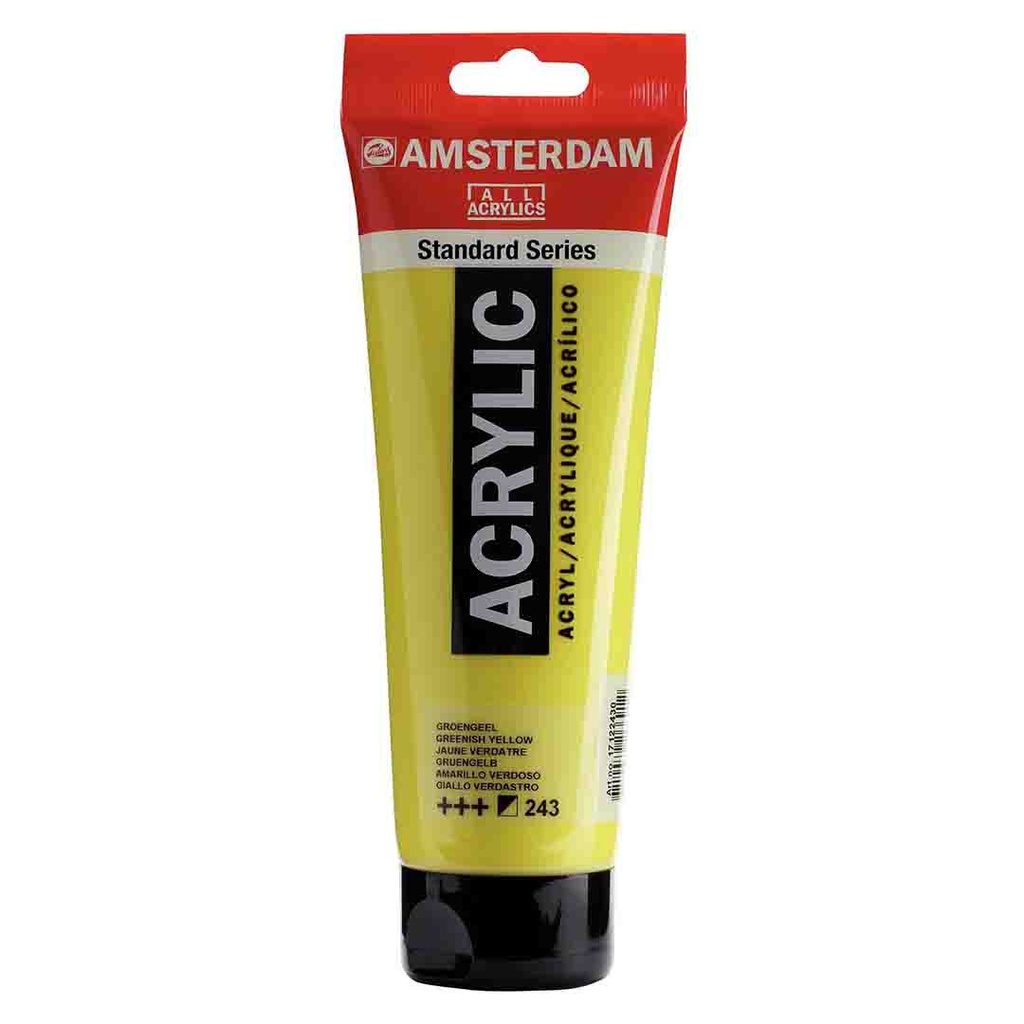 Amsterdam acrylic color  250ML GREENISH YLW