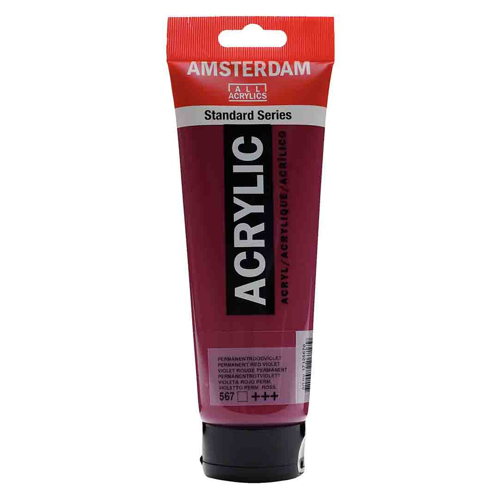 Amsterdam Acrylic color 250ml   PERM.RED VIOL