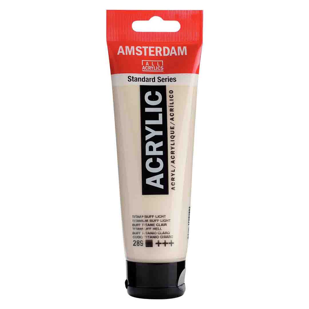 Amsterdam acrylic color  120ML TITAN.BUFF LT