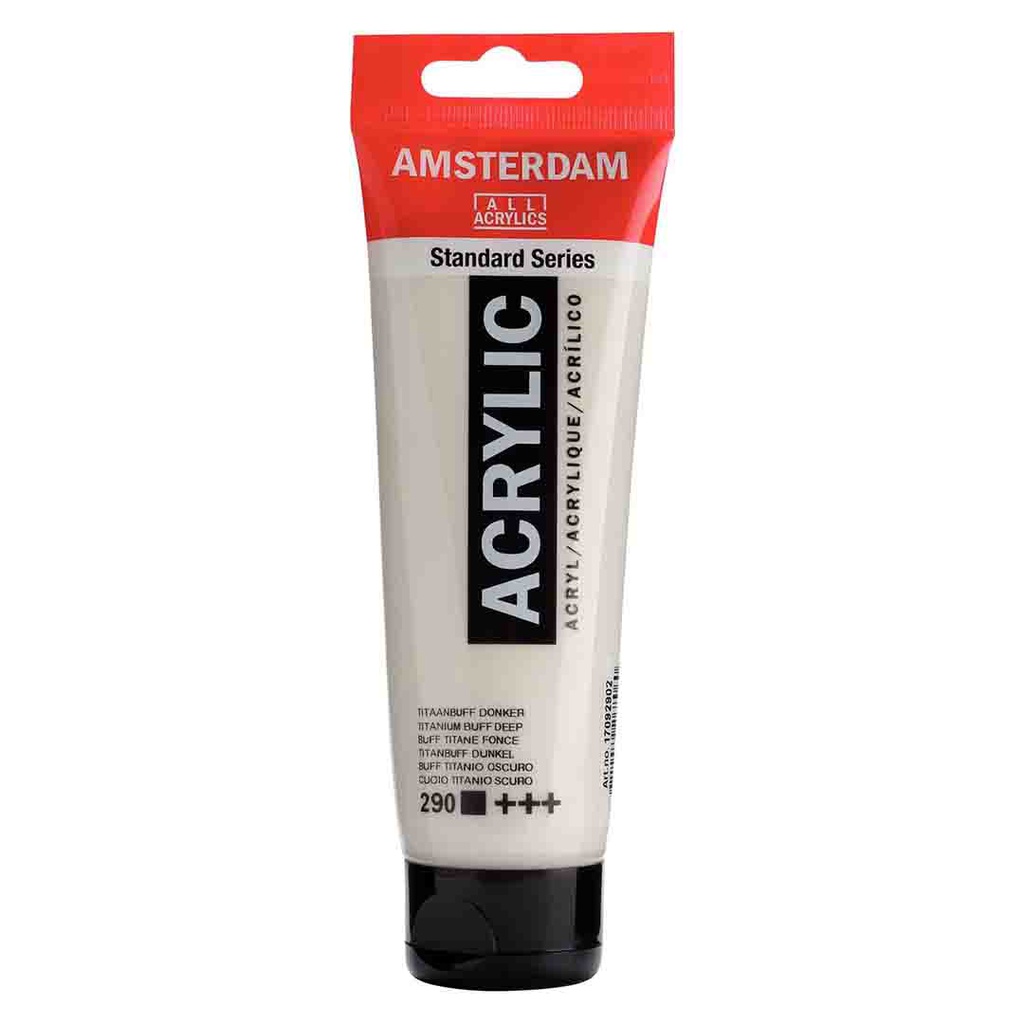 Amsterdam acrylic color  120ML TITAN.BUFF DP