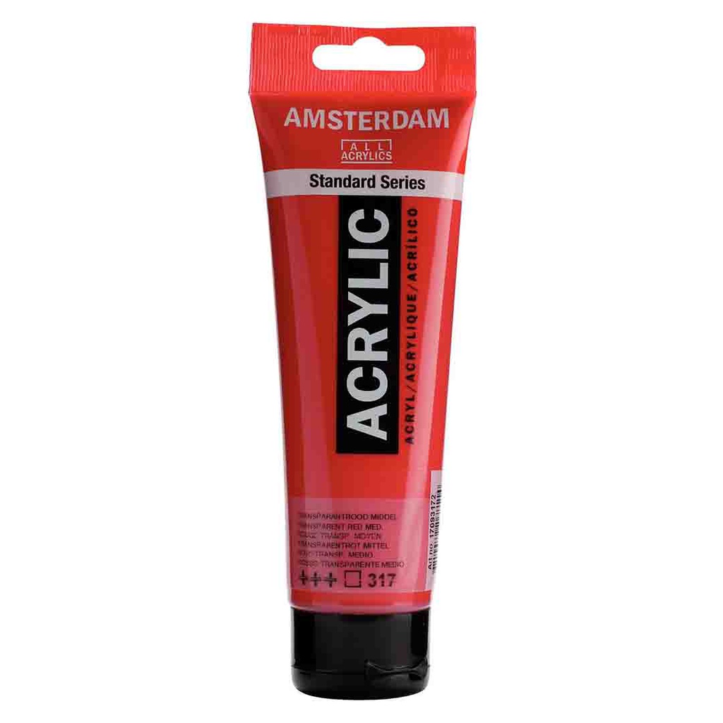 AAC 120ML TRANSP.RED MED