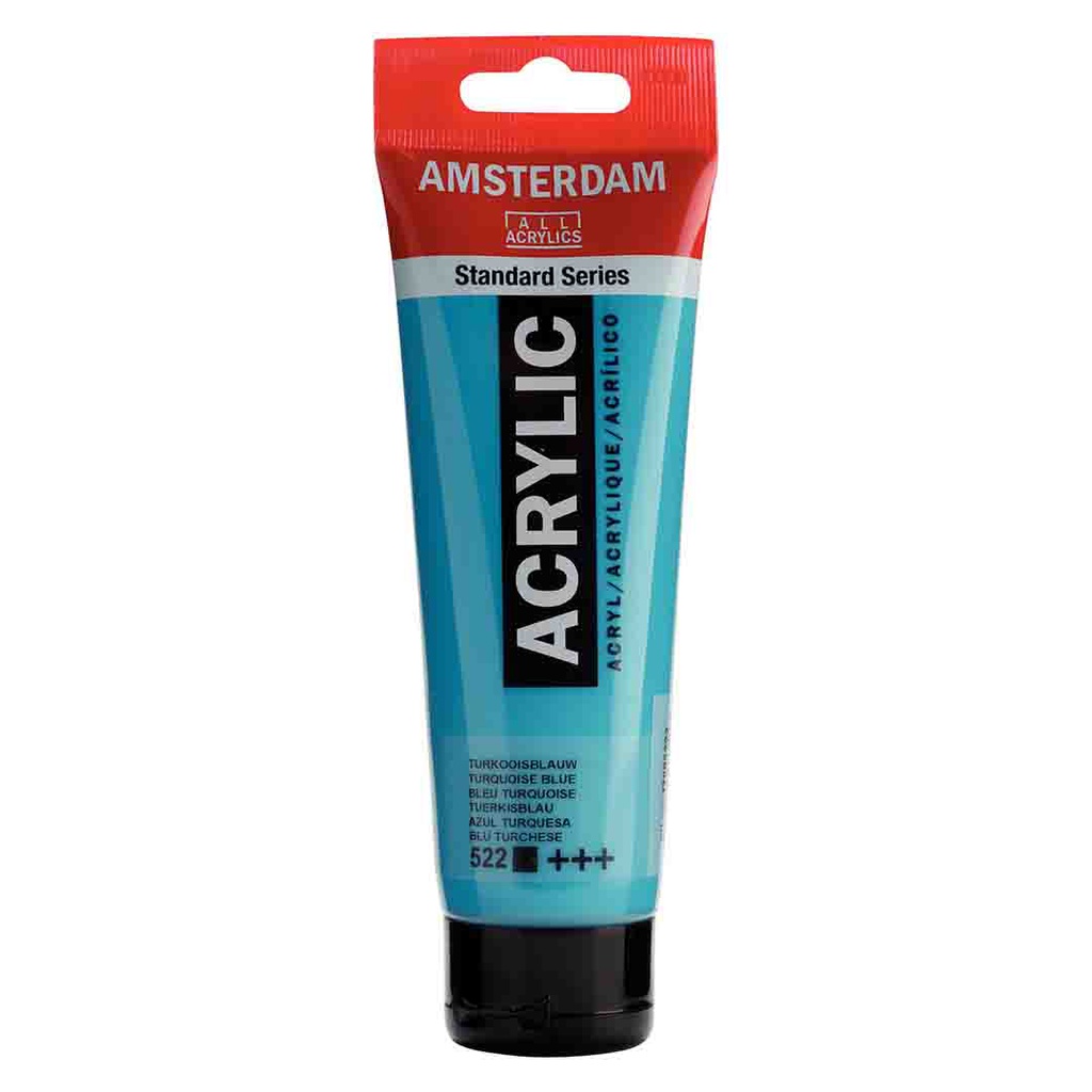 Amsterdam acrylic color  120ML TURQ.BLUE