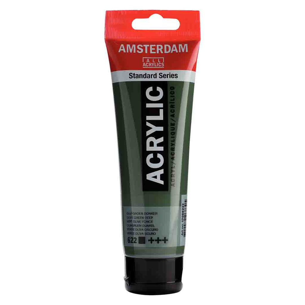 Amsterdam acrylic color  120ML OLIVE GREEN DP