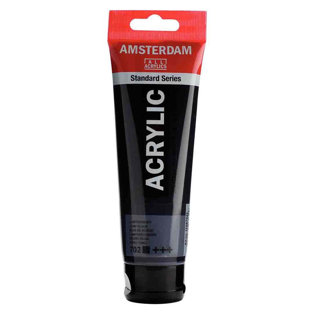 Amsterdam acrylic color  120ML LAMP BLACK