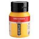 الوان اكريلك ماركة امستردام الهولندية عالية الجودة والمعان والتماسك 500 مل AZO YELLOW MED