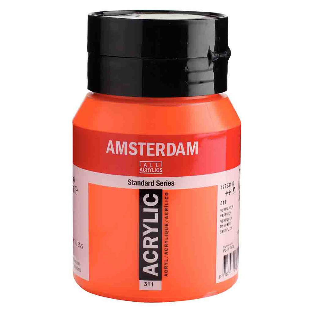 Amsterdam Acrylic color 500ml    VERMILION