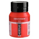 الوان اكريلك ماركة امستردام الهولندية عالية الجودة والمعان والتماسك 500 مل PYRROLE RED