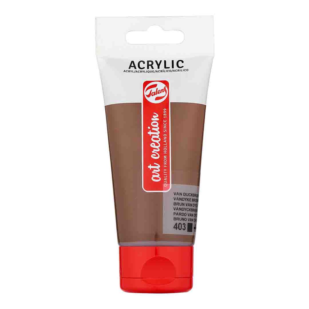 Art Creation acrylic color 75ML VANDYKE BROWN