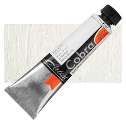 [21051040] الوان زيتية مائي من شركة كوبرا هولندية 40 مل قابل للخلط بالماء  ZINC WHITE