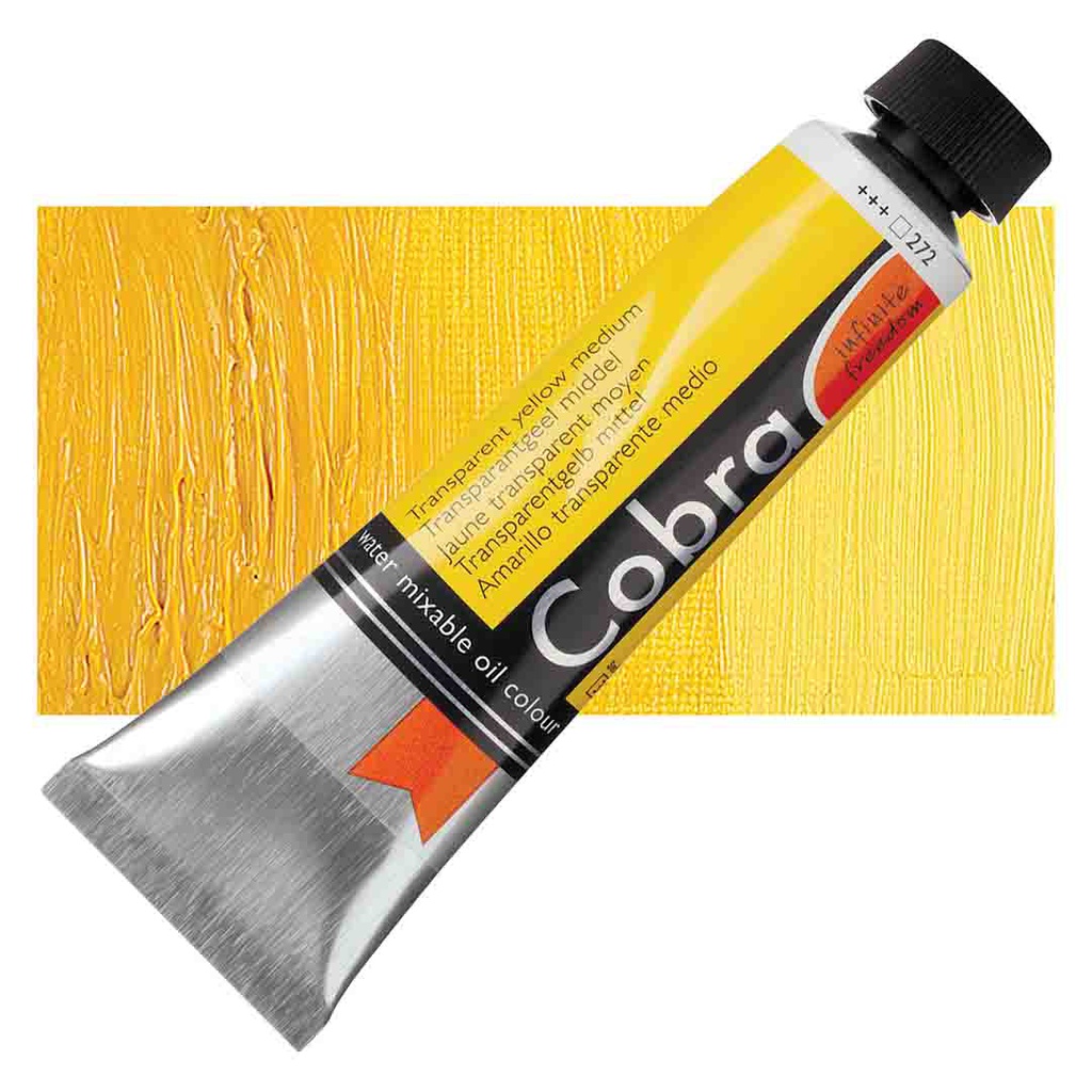 COBRA ART 40ML TRANSP.YLW MED