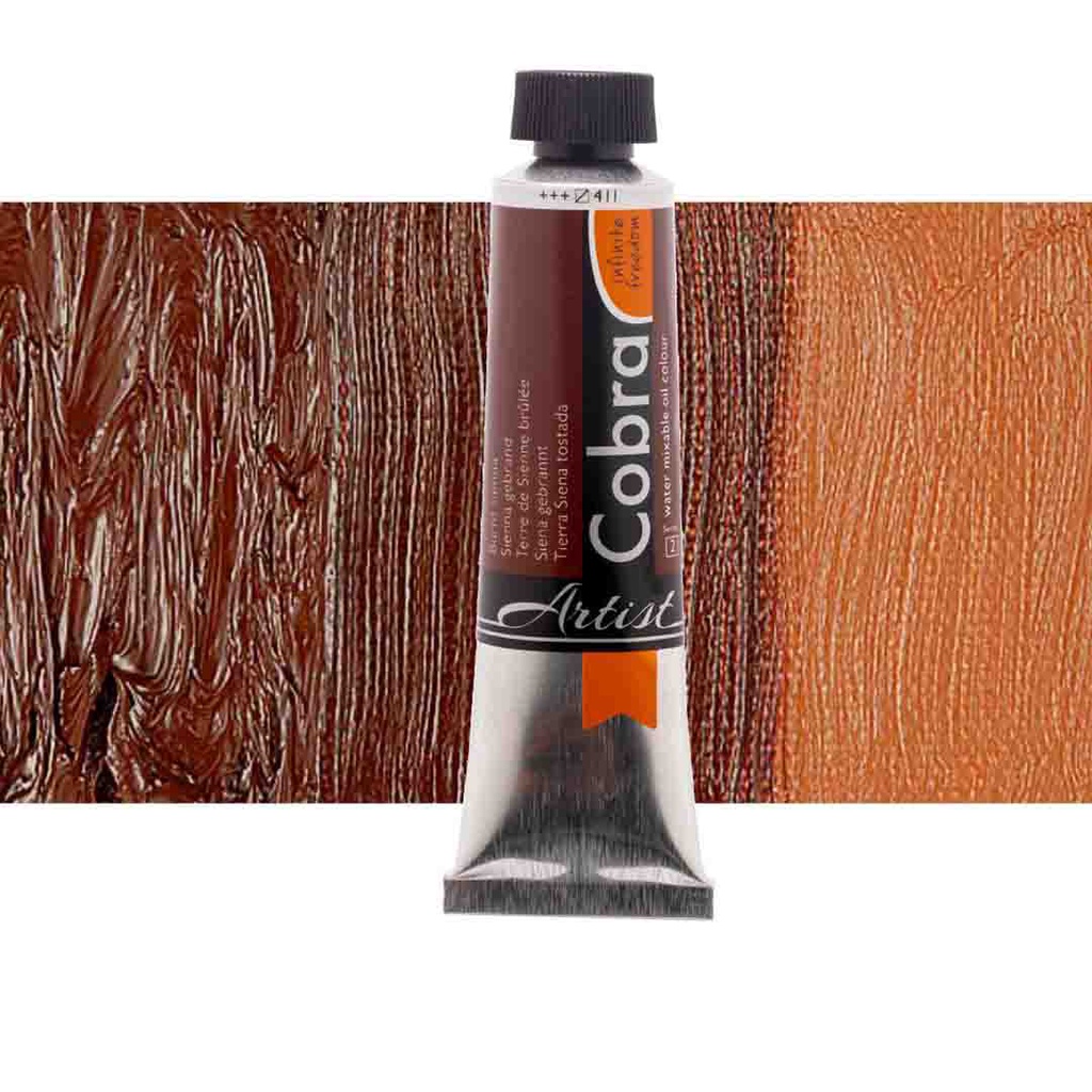 COBRA ART 40ML BURNT SIENNA