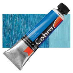 [21055340] الوان زيتية مائي من شركة كوبرا هولندية 40 مل قابل للخلط بالماء  CERULEAN BLUE