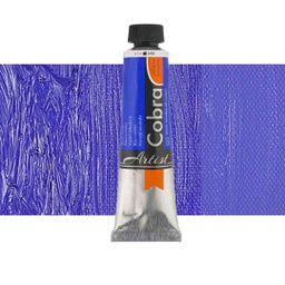 [21055480] الوان زيتية مائي من شركة كوبرا هولندية 40 مل قابل للخلط بالماء - BLUE VIOLET