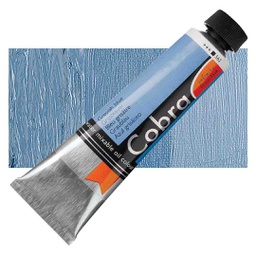 [21055620] الوان زيتية مائي من شركة كوبرا هولندية 40 مل قابل للخلط بالماء  GREYISH BLUE