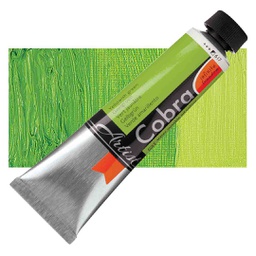 [21056170] الوان زيتية مائي من شركة كوبرا هولندية 40 مل قابل للخلط بالماء  YLWISH GREEN