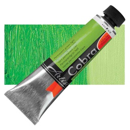 [21056180] الوان زيتية مائي من شركة كوبرا هولندية 40 مل قابل للخلط بالماء  PERM.GREEN LT