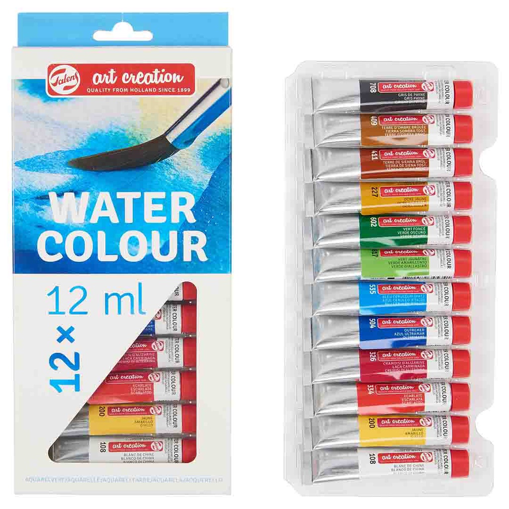 Art Creation water color set 12X12ML8712079312909