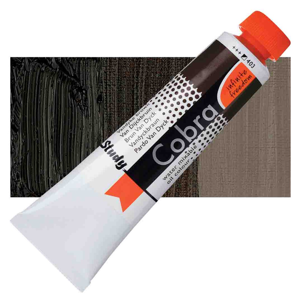 COBRA STU 40ML VANDYKE BROWN