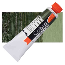 [25056200] الوان زيتية مائي من شركة كوبرا هولندية 40 مل قابل للخلط بالماء   Olive Green 620