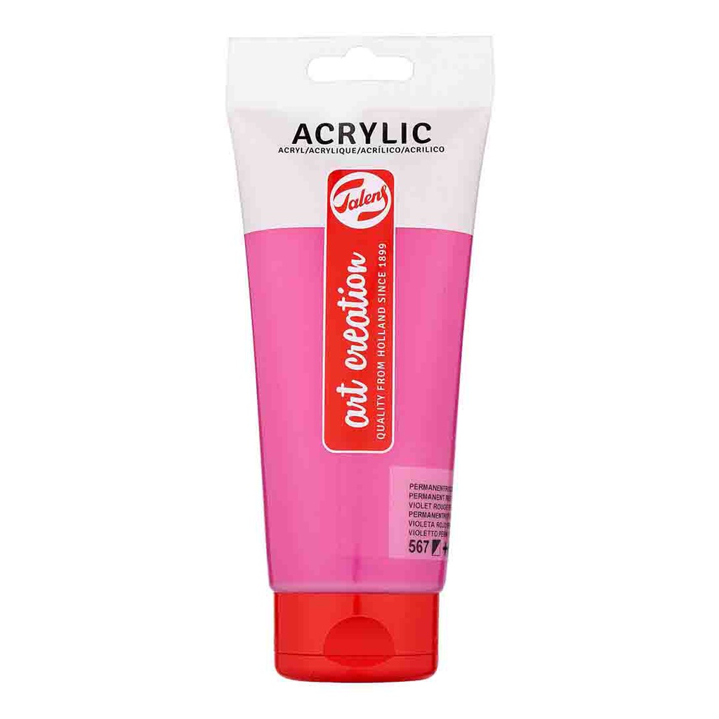 Art Creation acrylic color 200ML PERM.RED VIOL