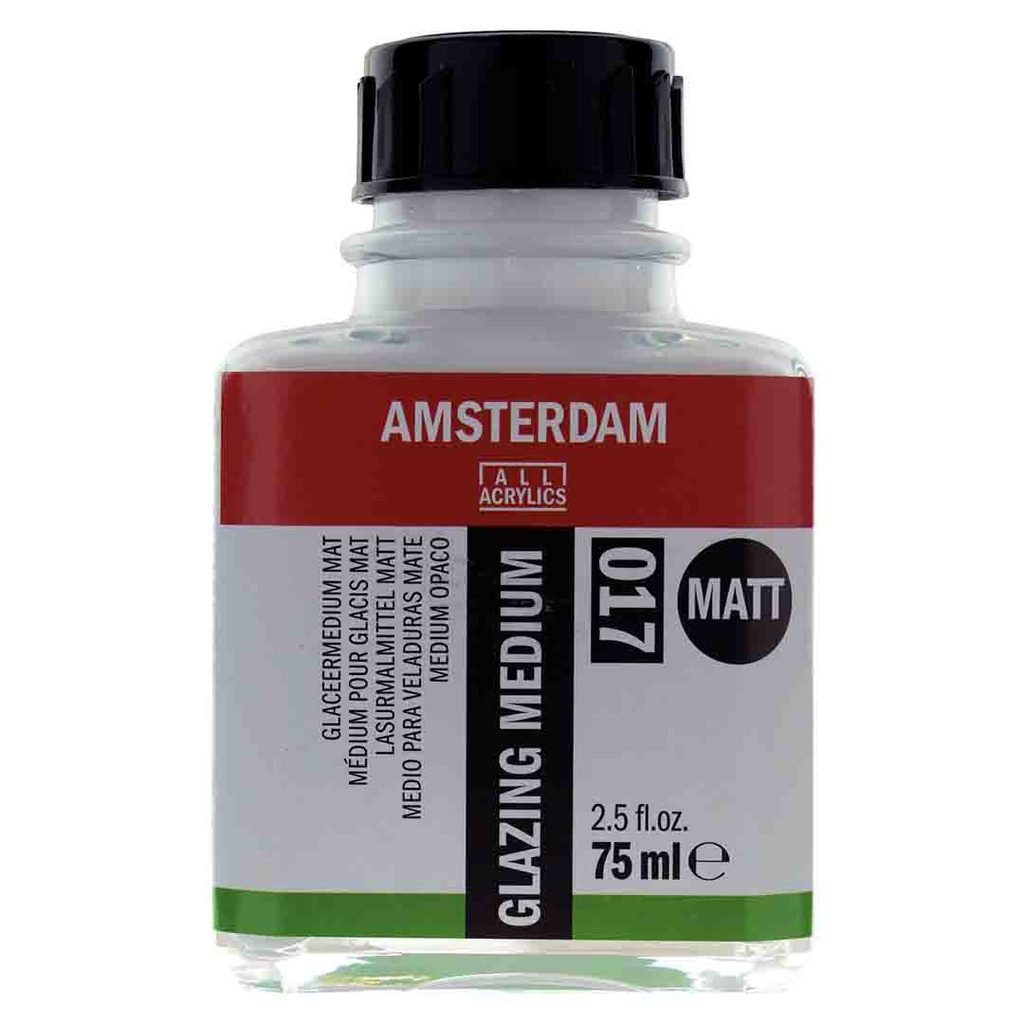 Amsterdam Glazing Medium Matt Jar 75ml