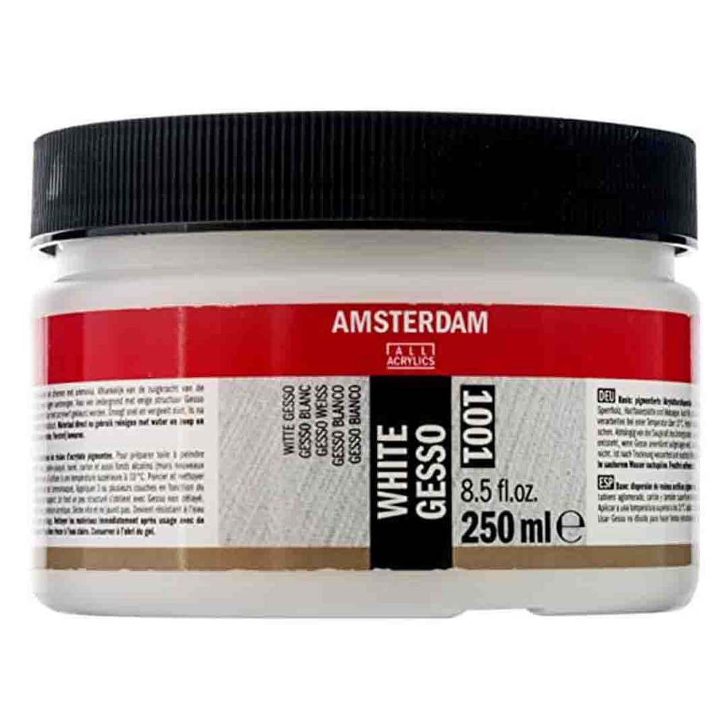 Amsterdam Gesso White Jar 250 ml