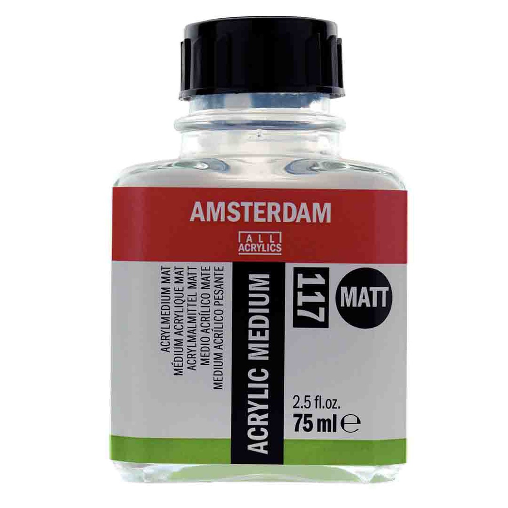 Amsterdam Acrylic Medium Matt Jar 75ml